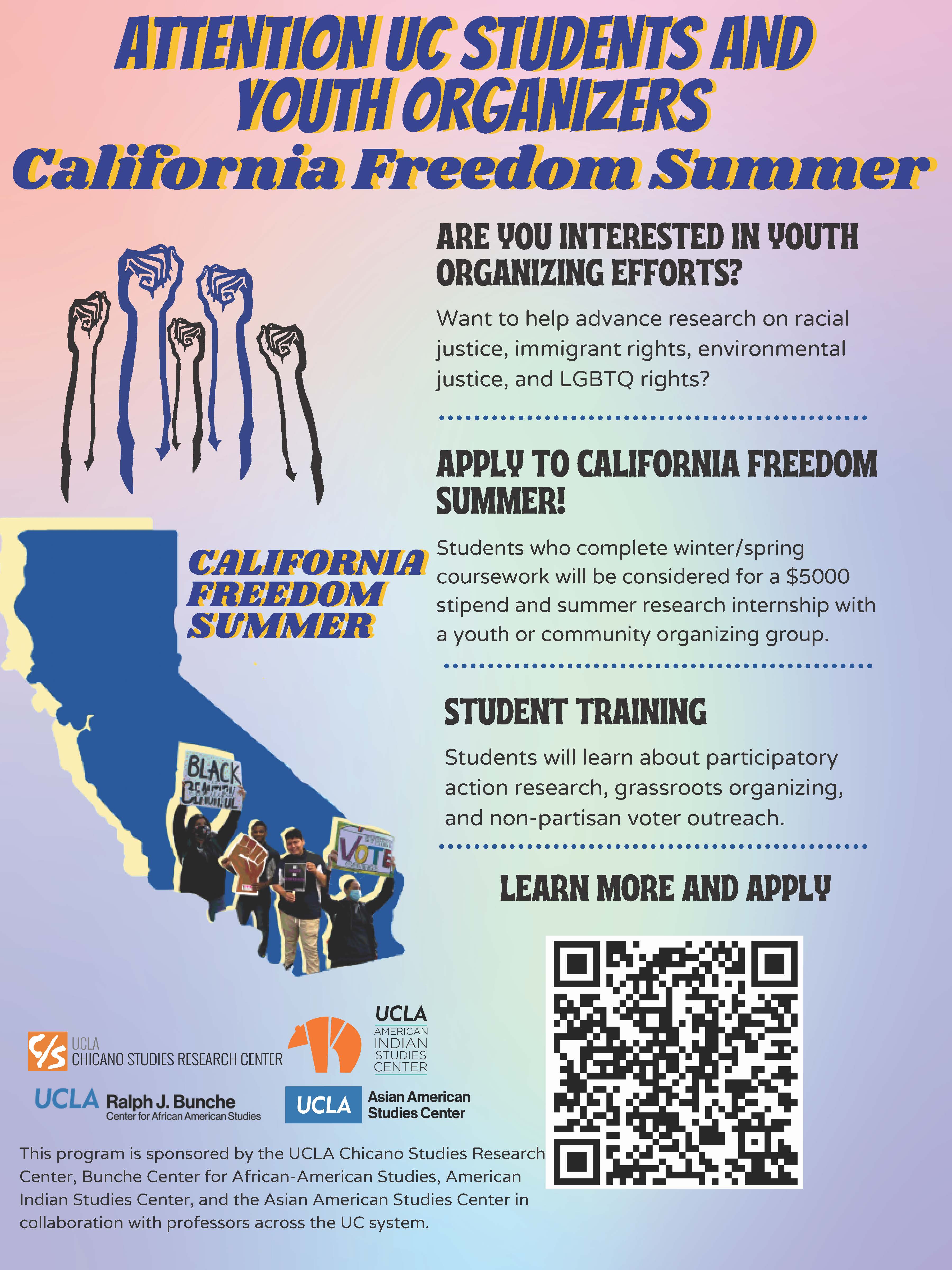 California Freedom Summer Youth Leadership Training UCLA Chicano